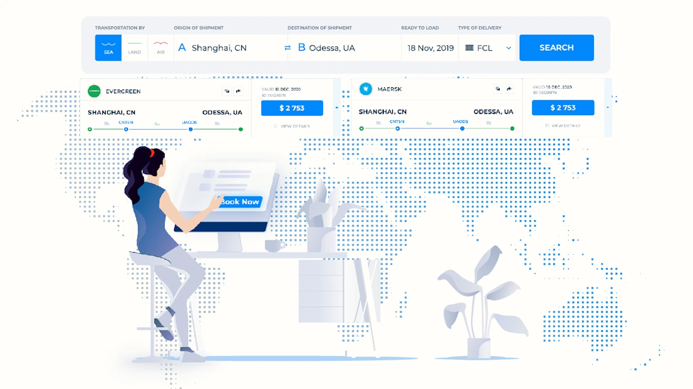Rates calculator interface